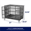 Show in main carousel: Frisco Ultimate Heavy Duty Steel Metal Single Door Dog Crate, Medium slide 2 of 9