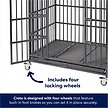 Show in main carousel: Frisco Ultimate Heavy Duty Steel Metal Single Door Dog Crate, Medium slide 5 of 9