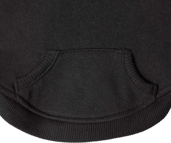 Show full view: Frisco Dog & Cat Basic Hoodie, Black, Large slide 6 of 10
