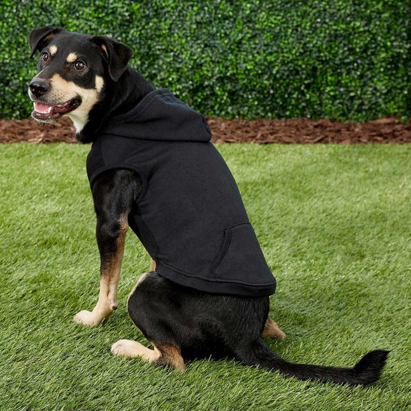 Show full view: Frisco Dog & Cat Basic Hoodie, Black, Large slide 7 of 10