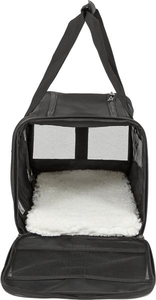 Show full view: Frisco Travel Bag Dog & Cat Carrier, Black, Medium slide 5 of 10