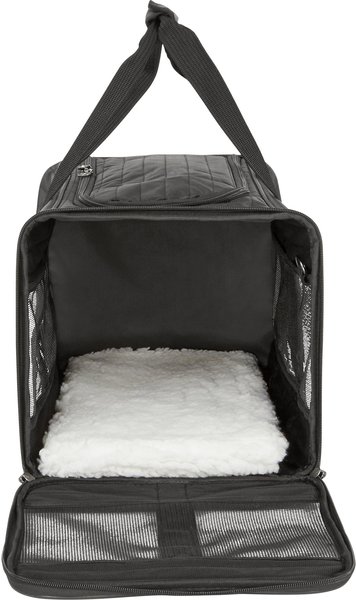 Show full view: Frisco Premium Travel Bag Dog & Cat Carrier, Black, Large slide 5 of 10