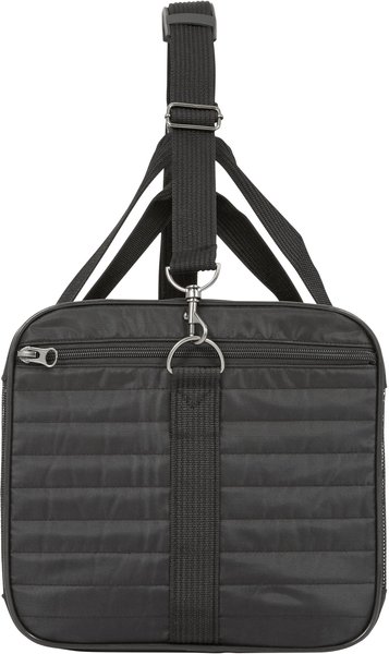 Show full view: Frisco Premium Travel Bag Dog & Cat Carrier, Black, Medium slide 4 of 10