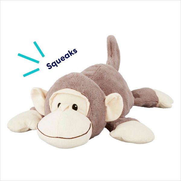 Show full view: Frisco Monkey Plush Squeaky Dog Toy, X-Large slide 3 of 7