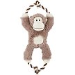 Show in main carousel: Frisco Monkey Plush with Rope Squeaky Dog Toy, Medium/Large slide 1 of 6