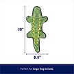 Show in main carousel: Frisco Alligator Stuffing-Free Flat Plush Squeaky Dog Toy, Large slide 2 of 6