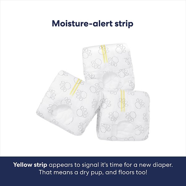 Show full view: Frisco Disposable Female Dog Diapers, Small,  50 count slide 6 of 10