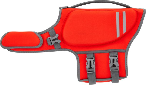 Show full view: Frisco Neoprene Dog Life Jacket, Red, Small slide 4 of 12