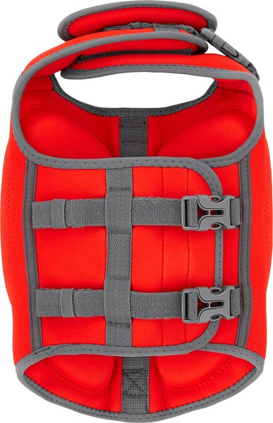 Show full view: Frisco Neoprene Dog Life Jacket, Red, Small slide 6 of 12