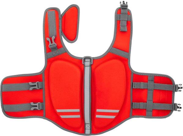 Show full view: Frisco Neoprene Dog Life Jacket, Red, Small slide 7 of 12