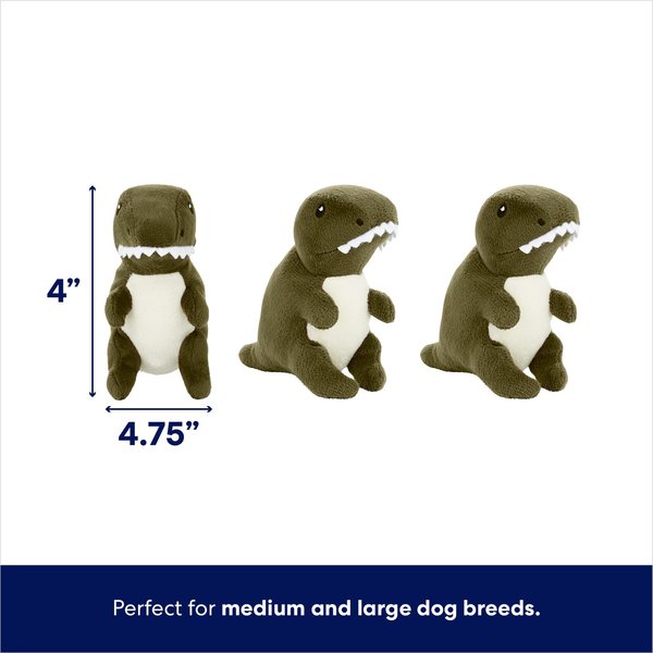 Show full view: Frisco Volcano & Dinosaurs Hide & Seek Puzzle Plush Squeaky Dog Toy, Medium/Large slide 3 of 7