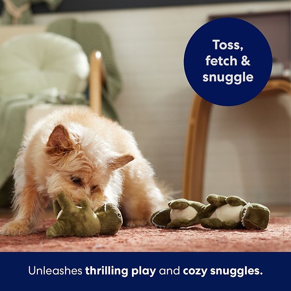 Show full view: Frisco Volcano & Dinosaurs Hide & Seek Puzzle Plush Squeaky Dog Toy Refills, Medium, 3 count slide 4 of 6