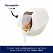 Show in main carousel: Frisco Hooded Cat Litter Box, Gray, 26-in slide 3 of 5