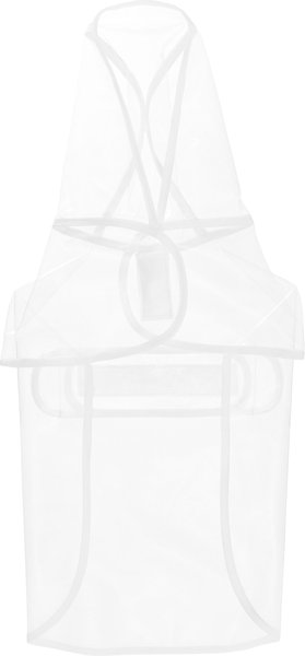 Show full view: Frisco Lightweight Clear Vinyl Dog Raincoat, Large slide 4 of 8