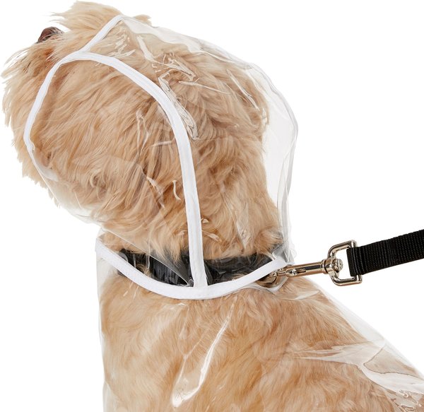 Show full view: Frisco Lightweight Clear Vinyl Dog Raincoat, Large slide 5 of 8