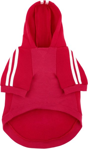 Show full view: Frisco Püppy Dog Athletic Hoodie, Red, Small slide 5 of 11