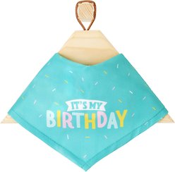 Frisco Dog & Cat Birthday Bandana, Medium/Large