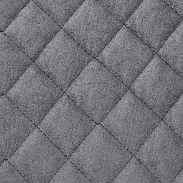 Show full view: Frisco Quilted Orthopedic Pillow Cat & Dog Bed w/Removable Cover, Gray, Medium slide 3 of 8