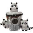 Show in main carousel: Frisco Trash Can & Raccoons Hide & Seek Puzzle Plush Squeaky Dog Toy, Small/Medium slide 1 of 7