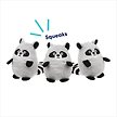 Show in main carousel: Frisco Trash Can & Raccoons Hide & Seek Puzzle Plush Squeaky Dog Toy Refills, Small/Medium, 3 count slide 3 of 7