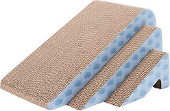 Frisco Nesting Cat Scratcher Toy with Catnip, Blue Waves