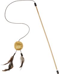 Frisco Sparkle Ball Teaser Wand Cat Toy with Catnip