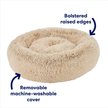 Show in main carousel: Frisco Eyelash Cat & Dog Bolster Bed, Sand, Large slide 3 of 9