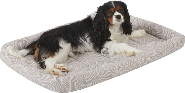 Show full view: Frisco Gray Basket Weave Dog Crate Mat, 36-in slide 3 of 6