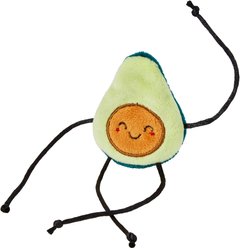 Frisco Dangly Avocado Buddy Plush Cat Toy with Catnip