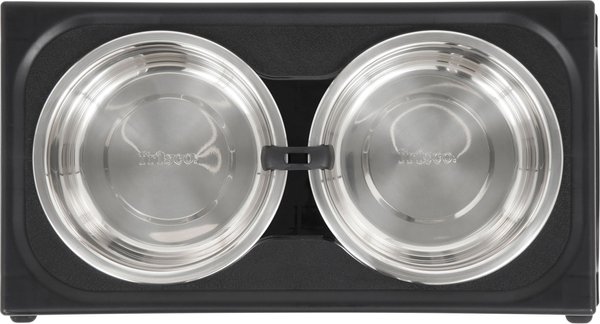 Show full view: Frisco Stainless Steel Bowls with Adjustable Elevated Holder, Large: 7 cup slide 4 of 7