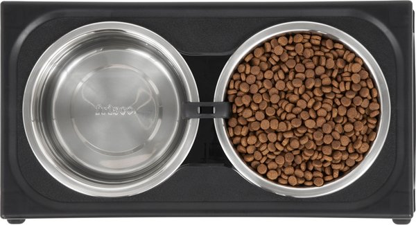 Show full view: Frisco Stainless Steel Bowls with Adjustable Elevated Holder, Large: 7 cup slide 5 of 7