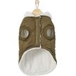 Show in main carousel: Frisco Mid-Heavyweight Love Insulated Dog & Cat Coat, Olive, X-Small slide 5 of 7