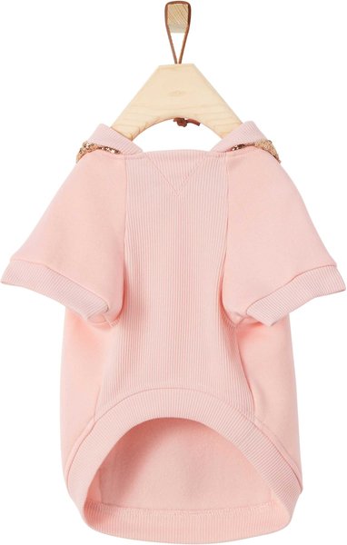 Show full view: Frisco Sequin Dog & Cat Hoodie, Pink, Large slide 4 of 8