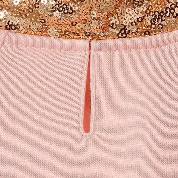 Show full view: Frisco Sequin Dog & Cat Hoodie, Pink, Medium slide 5 of 8