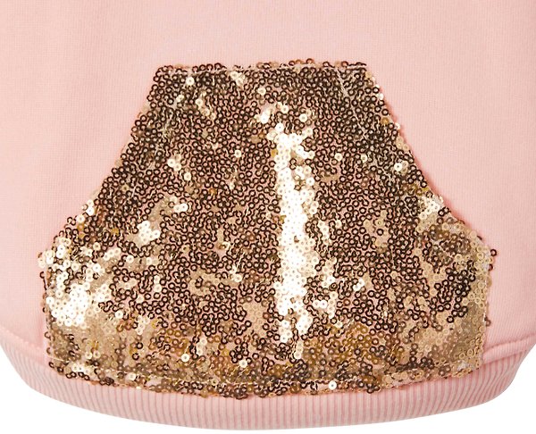 Show full view: Frisco Sequin Dog & Cat Hoodie, Pink, XX-Large slide 6 of 8
