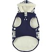 Show in main carousel: Frisco Fair Isle Fleece Lined Dog & Cat Hoodie, Navy, X-Large slide 4 of 8