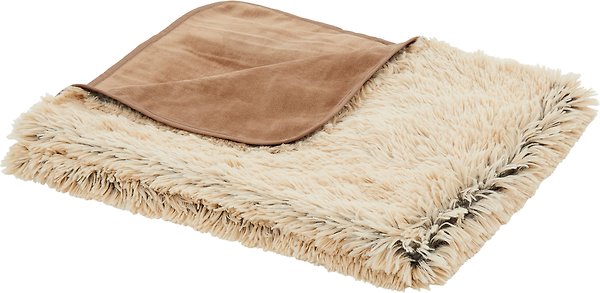 Show full view: Frisco Eyelash Cat & Dog Blanket, Sand, Small slide 3 of 6
