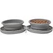 Show in main carousel: Frisco Travel Collapsible Silicone Dog & Cat Bowl, Gray, Small: 1.5 cup slide 4 of 8