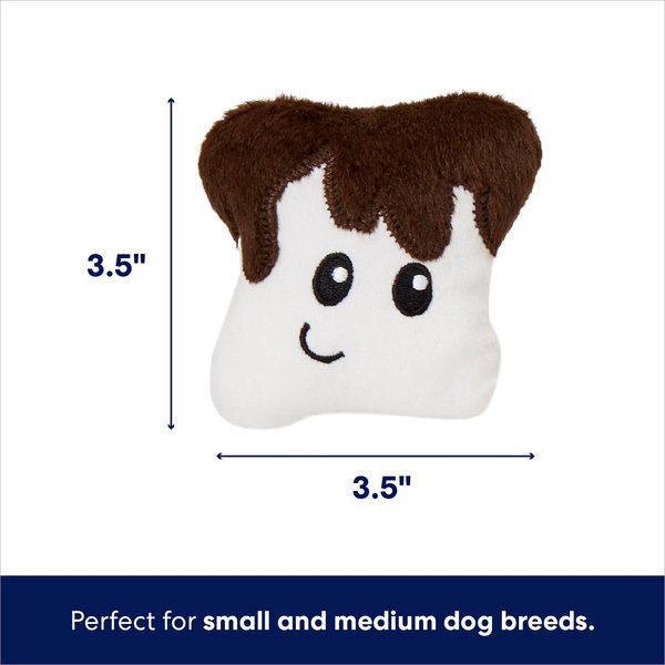 Show full view: Frisco Holiday Hot Cocoa Hide & Seek Puzzle Plush Squeaky Dog Toy, Small/Medium slide 3 of 8