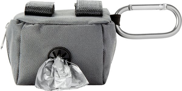 Show full view: Frisco Large Size Dog Poop Bags with Fabric Dispenser, Gray slide 3 of 9