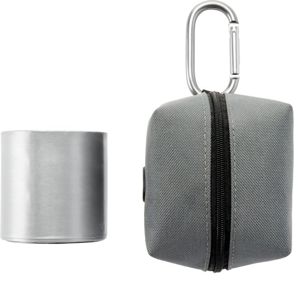 Show full view: Frisco Large Size Dog Poop Bags with Fabric Dispenser, Gray slide 4 of 9