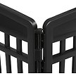 Show in main carousel: Frisco 4-Panel Plastic Dog Exercise Playpen with Door, 24-in H, Black slide 5 of 10