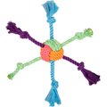 Frisco Fetch Colorful Ball Knot Rope Dog Toy, Small/Medium