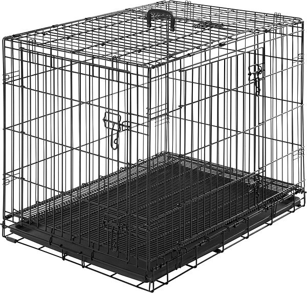 Show full view: Frisco Heavy Duty All-in-1 Multi-Stage 3 Door Collapsible Wire Dog Crate, X-Large slide 4 of 8