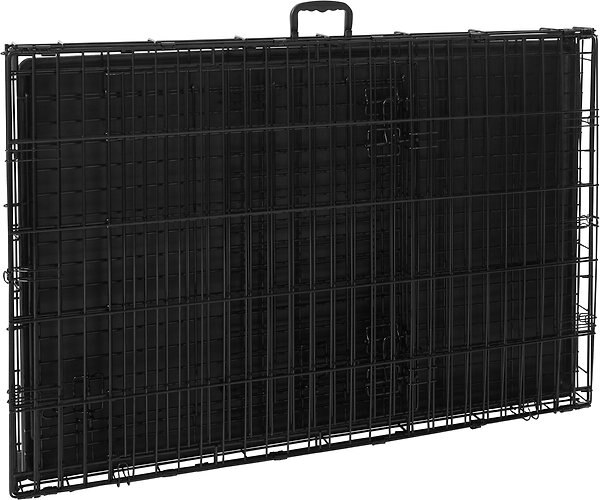 Show full view: Frisco Heavy Duty All-in-1 Multi-Stage 3 Door Collapsible Wire Dog Crate, X-Large slide 6 of 8