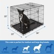 Show in main carousel: Frisco Heavy Duty All-in-1 Multi-Stage 3 Door Collapsible Wire Dog Crate, Med/Large slide 2 of 8