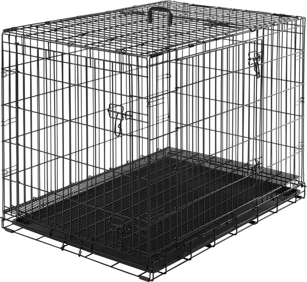 Show full view: Frisco Heavy Duty All-in-1 Multi-Stage 3 Door Collapsible Wire Dog Crate, Med/Large slide 7 of 8