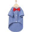 Show in main carousel: Frisco Polka Dot Chambray Dog & Cat Button Up Shirt, Small slide 1 of 9