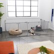 Show in main carousel: Frisco Steel 8-Panel Configurable Dog Gate and Playpen, 30-in, Grey slide 4 of 9