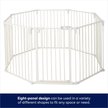 Show in main carousel: Frisco Steel 8-Panel Configurable Dog Gate and Playpen, 30-in, White slide 3 of 9